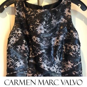 RARE Carmen Marc Valvo Size 4 Cocktail Dress NWOT
